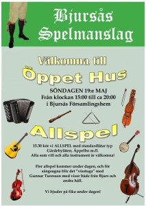 Öppet hus 19:e maj